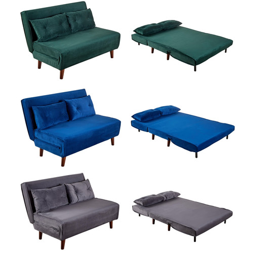 Single double sofa bed - single,