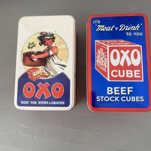 Bundle two oxo tins - bundle, .two
