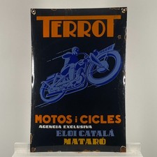 Terrot Enamel Sign - 60x40cm