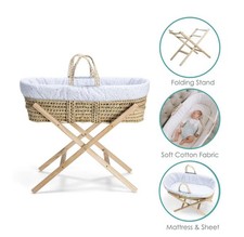 Clair de Lune Moses Basket