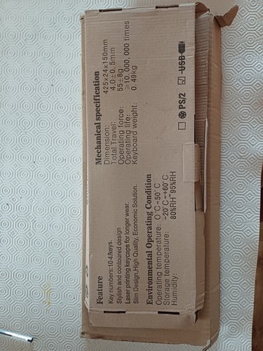 Accuratus slim keyboard laser - keyboard,