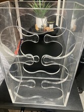 Vintage retro Clear Acrylic