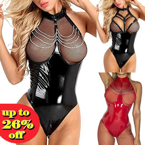 Sexy women pvc - leather, wet