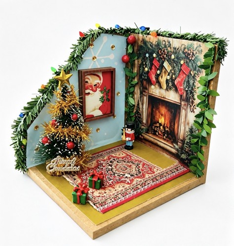 Miniature diorama room box - diorama,
