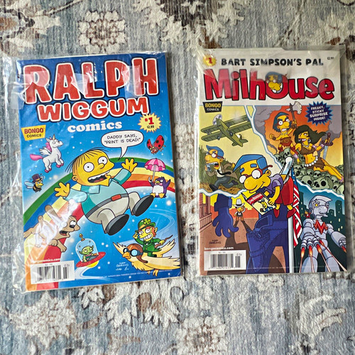 Bongo simpsons comics lot - bongo,
