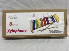 XYLOPHONE  FOR KIDS BY SMALL FISH TOYS NEW IN BOX W/ 2 SONG CARDS