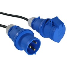 32A Power Extension Cable Male