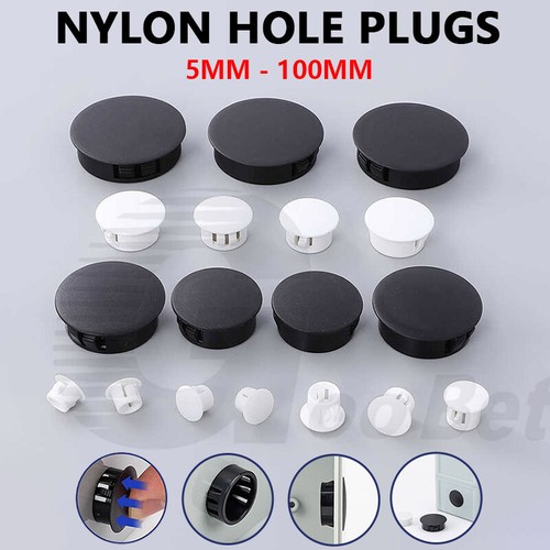 Nylon locking hole - nylon, plugs