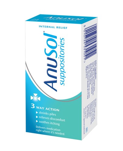 Anusol suppositories pack - anusol,