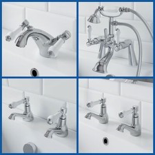 Traditional Bathroom Chrome