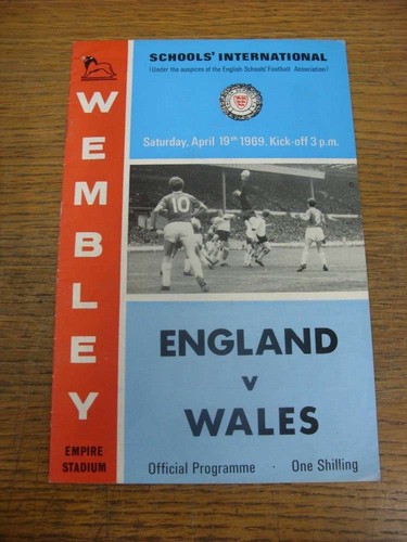 1969 england schools v - 19/04/1969,