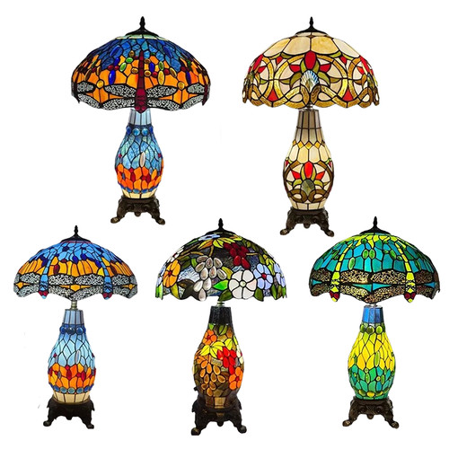 Tiffany style clustered table - style,