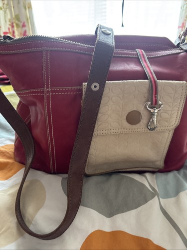 Orla kiely red leather - orla,