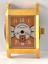 Retro Zeno Watch Basel Gold