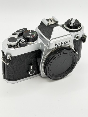 Nikon silver 35mm film - nikon,