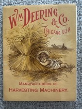 1888 The Deer Binder Twine Wm
