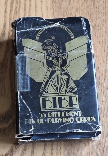 Vintage biba pin playing - vintage, pin-up