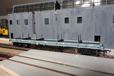 Bachmann OO 33-857 30 Ton Bogie Bolster Wagon LMS Grey