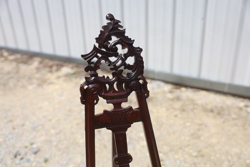 Ornate folding wooden display - wooden,