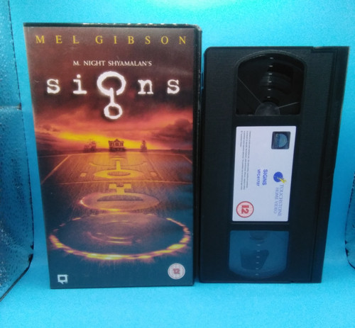 Signs vhs video tape pal - vhs,