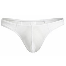 Low Waist Mens Striped Tback Bulge Pouch Thong Underwear Gstring Mini Briefs