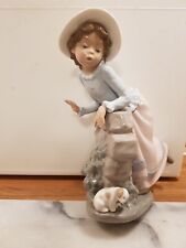 Lladro Nao Girl Figurine With