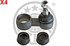 Left Rear Right Steel Stabiliser Rod Strut 4x OPTIMAL 69-16 NTC1888