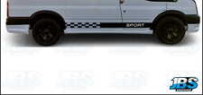 Transit MK6 MK7 Van Sport Stripes Graphics Stickers 001