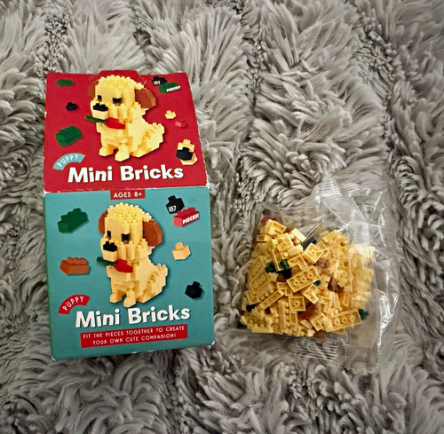 Mini bricks pug - bricks, puppy