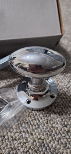 Oval mortice door knobs - oval,
