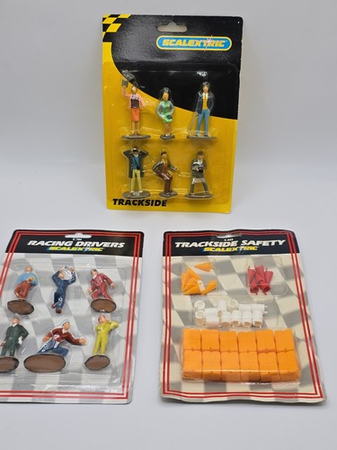 Vintage scalextric figures - vintage, and