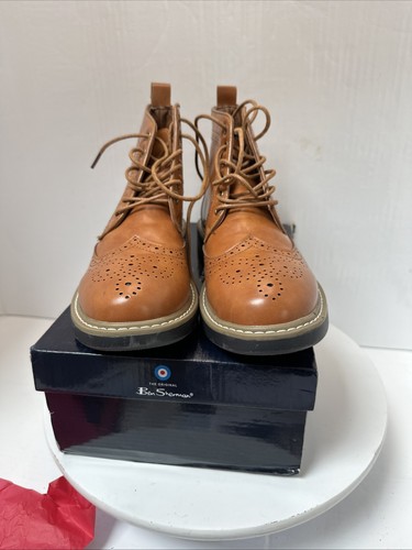Men tan ben sherman boots - sherman,