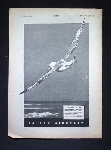Original 1944 advert fairey - 1944,