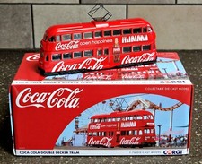 CC43515 Corgi Coca Cola Double Decker Tram - Open Happiness 1:76 Scale