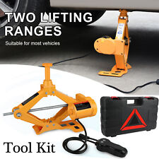 Electric Car Jack 3 Ton 12V Kit Car Jack Hydraulic with Inflator Electric Jack