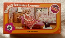 1970's Mary Quant Daisy doll NRFB Chaise Longue set  - Doll NOT included