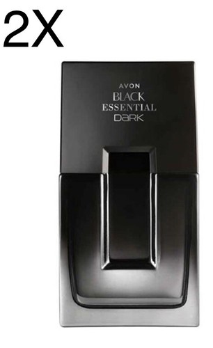 Avon black suede dark - suede, eau