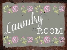 Laundry Room - Vintage Metal