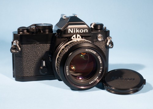 Nikon 35mm slr film camera - fm,