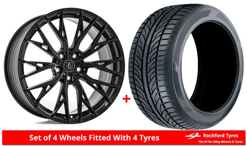 Alloy wheels tyres axe - tyres, 19"