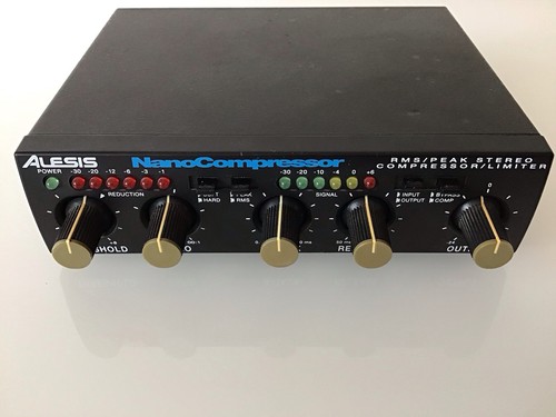 Alesis nanocompressor hardware - alesis,