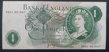 Old  English £1 Note One