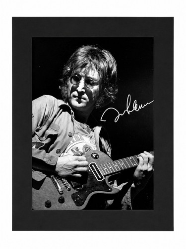 John lennon the beatles - john, signed