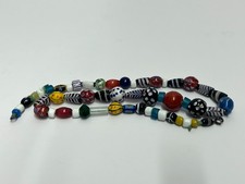 Vintage Millefiori African Trade Bead necklace