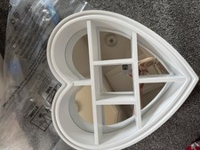 Heart-Shaped Wall Mirror