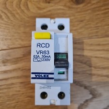 Volex VR63 63A 30mA Double