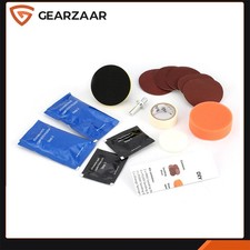 Car Headlight Restoration Kit Light Lens Restorer Kit Headlamp Polishing Plastic