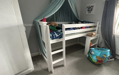 Mid sleeper kids bed - , with