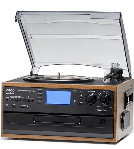 Orcc record player - 10-in-1,
