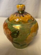 Hand painted Kensington K.P.B Ware Pottery Jam Pot  Made in England